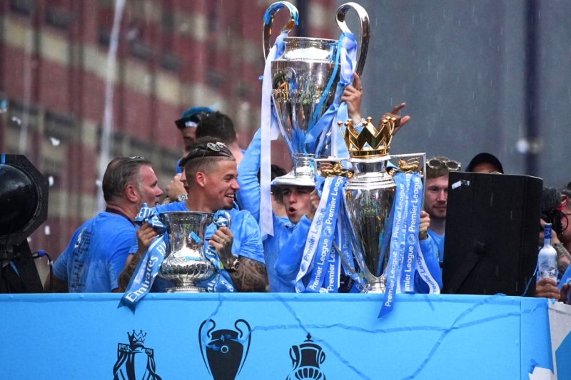 «Манчестер Сити» провёл чемпионский парад
