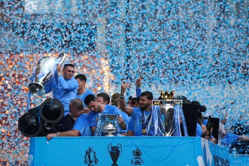 «Манчестер Сити» провёл чемпионский парад